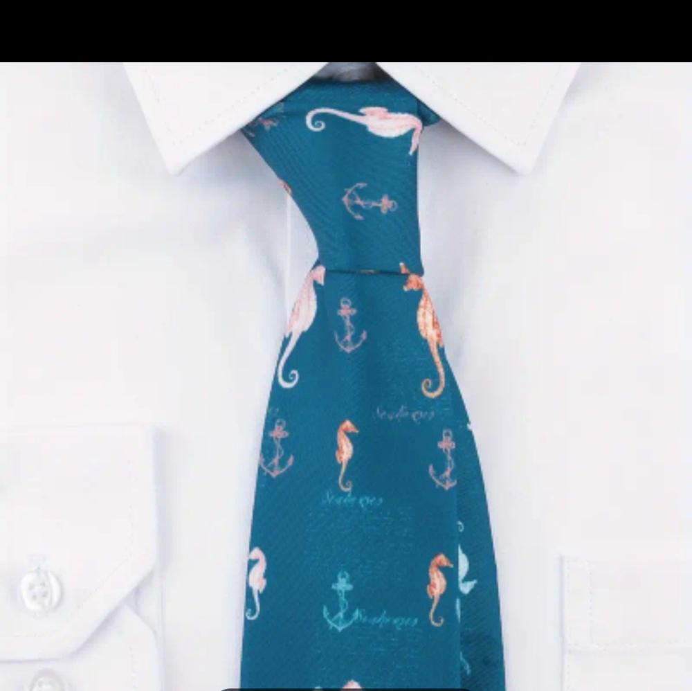 New Men's Sea Life Tie